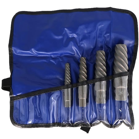 Screw Extractor Set, Carbon Steel MPN:C00908
