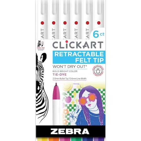 Retractable Marker Pen, 0.6 mm MPN:69106