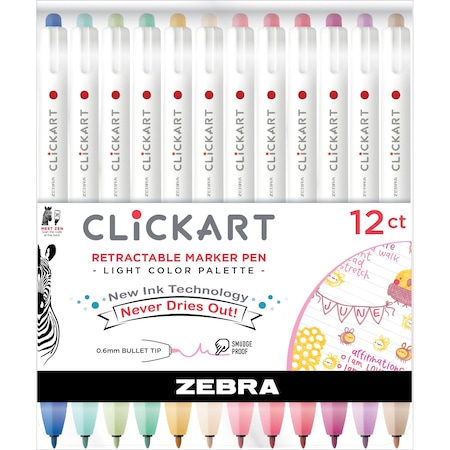 Retractable Marker Pen, Light MPN:69712