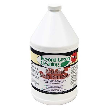 Liquid Stain Remover, 1 gal., Clear, PK4 MPN:9007-004