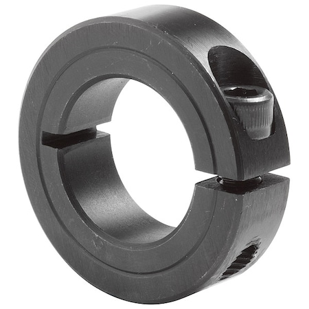 Shaft Collar, Clamp, 1 Pc, 3/4 In, Steel MPN:1C-075