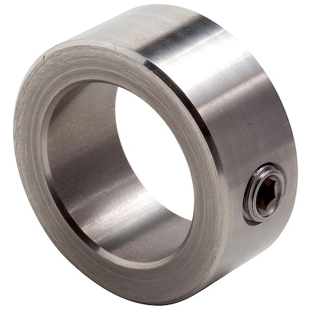Shaft Collar, Set Screw, 1Pc, 1-3/8 In, SS MPN:C-137-S