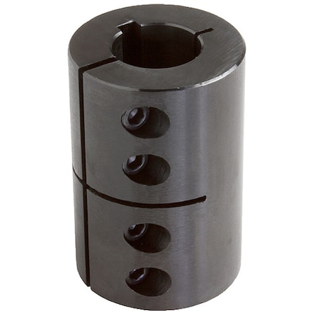 CC-075-075-KW Metric One-Piece Clamping Coupling Recessed Screw with Keyway MPN:CC-075-075-KW