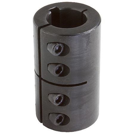 ISCC-125-125-KW One-Piece Industry Standard Clamping Coupling with Keyway MPN:ISCC-125-125-KW