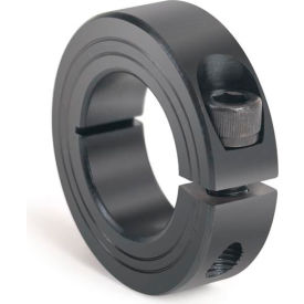 Metric One-Piece Clamping Collar 22mm Black Oxide Steel M1C-22