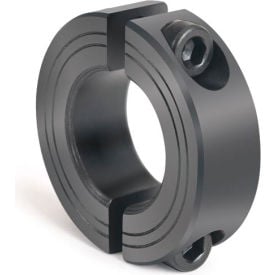 Metric Two-Piece Clamping Collar 4mm Black Oxide Steel M2C-04