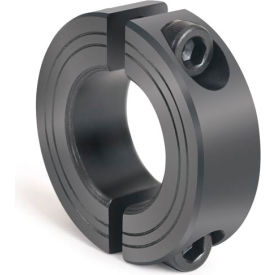 Metric Two-Piece Clamping Collar 24mm Black Oxide Steel M2C-24