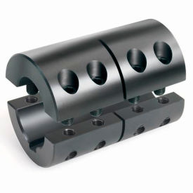 Two-Piece Clamping Couplings Recessed Screw w/Keyway 1-1/2