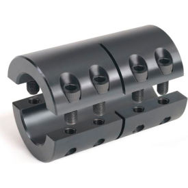 Metric Two-Piece Industry Standard Clamping Couplings 40mm Black Oxide Steel 2MISCC-40-40