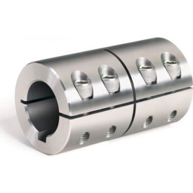 One-Piece Industry Standard Clamping Couplings w/Keyway 3/8
