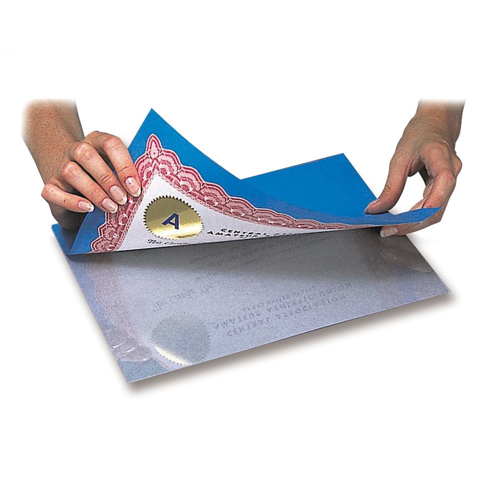 C-Line Cleer-Adheer Laminating Sheets, 9in x 12in, Box Of 50 (Min Order Qty 3) MPN:65001