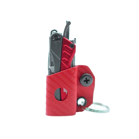 Kydex Keychain Sheath for the Gerber Dim MPN:GDIME-CF-RED