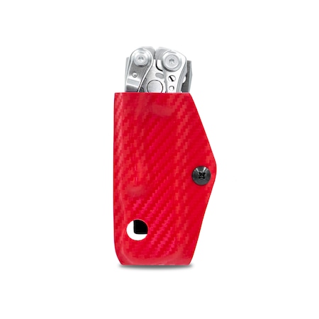 Kydex Sheath for the Leatherman Skeletoo, LSKEL-CF-RED MPN:LSKEL-CF-RED
