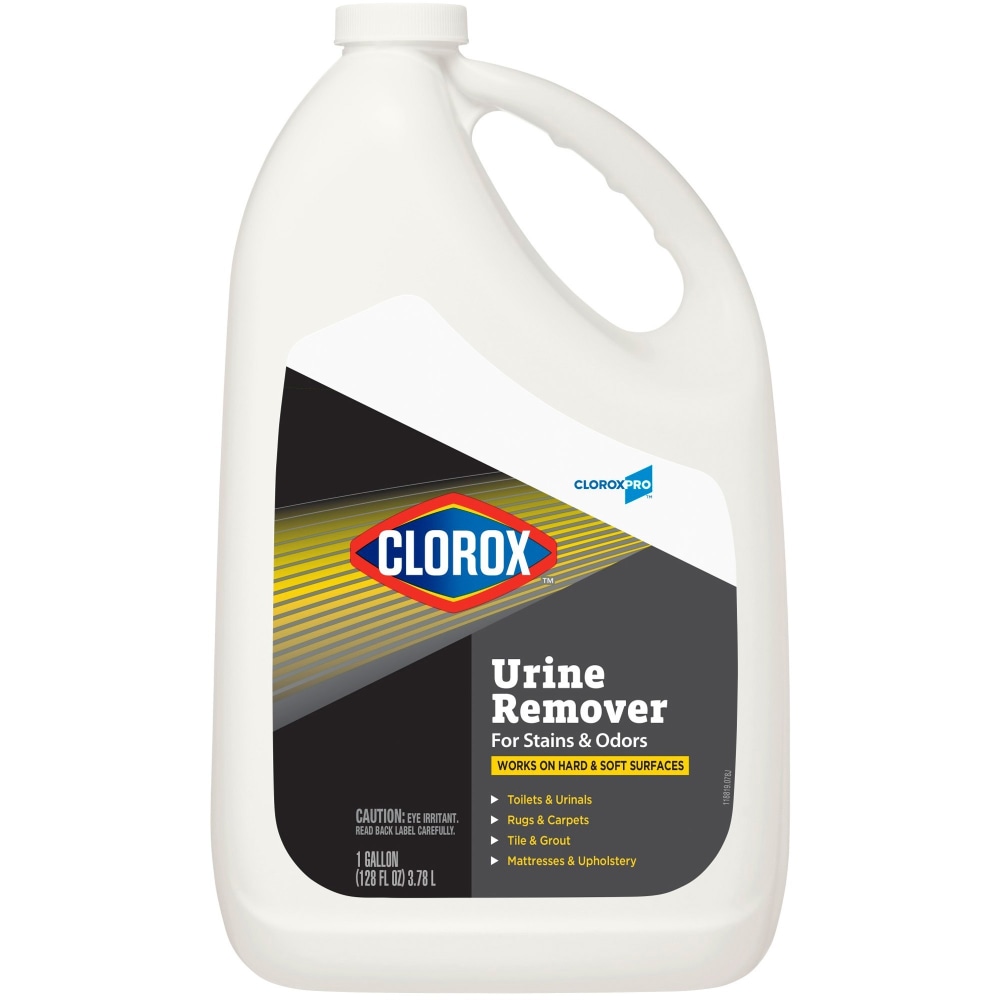 CloroxPro Urine Remover for Stains and Odors Refill - 128 fl oz (4 quart) - Bleach-free - Clear - 2 / Pallet MPN:31351PL