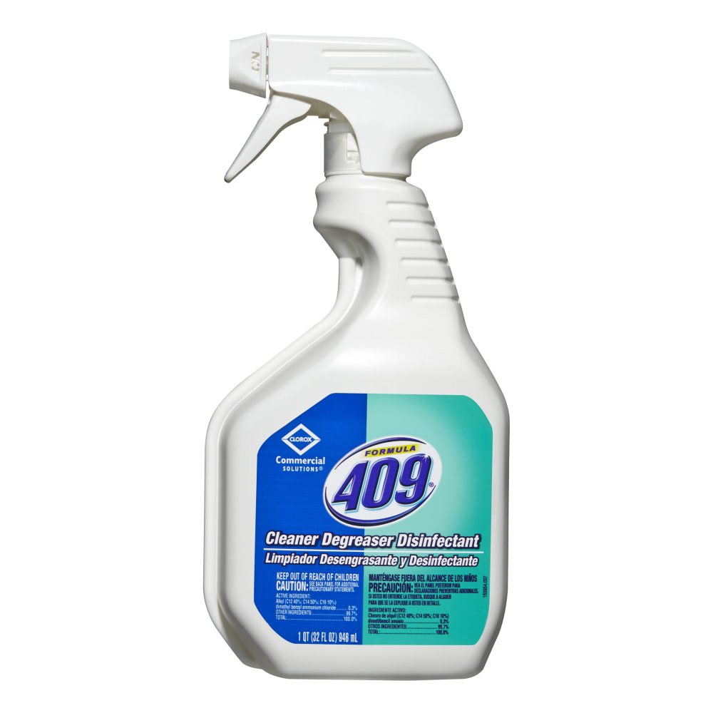 Clorox 409 Cleaner Degreaser Disinfectant Smart Tube Spray, 32 Oz Bottle MPN:35306