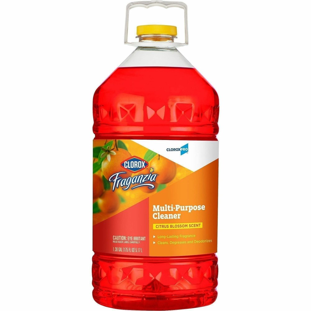 Fraganzia Multipurpose Cleaner - For Multipurpose, Multi Surface - Liquid - 175 fl oz (5.5 quart) - Citrus Blossom Scent - 60615 MPN:60615
