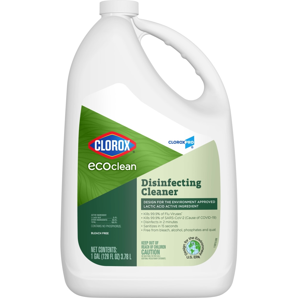 Clorox CloroxPro EcoClean Disinfecting Cleaner Refill, 128 Fl Oz MPN:044600600956
