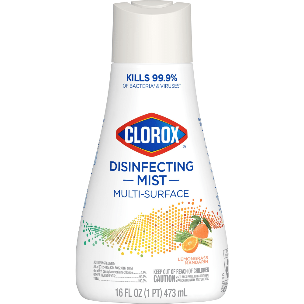 Clorox Disinfecting Mist Multi-Surface Spray Refill, Lemongrass Mandarin, 16 Fl Oz MPN:044600601557