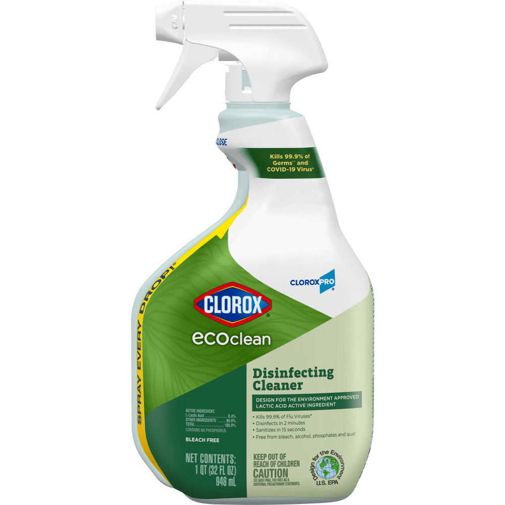 Clorox CloroxPro EcoClean Disinfecting Cleaner Spray Bottle, 32 Oz MPN:044600602134