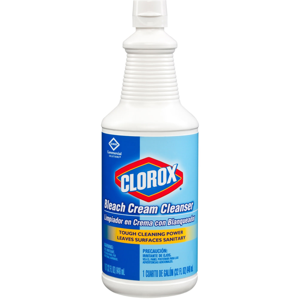 CloroxPro Clorox Bleach Cream Cleanser - 32 fl oz (1 quart) - Clear - 32 / Bundle MPN:30613BD