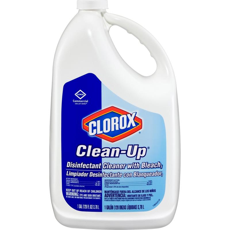 CloroxPro Clean-Up Disinfectant Cleaner WIth Bleach Refill, 128 fl oz (4 quart), Fresh Scent, 27 / Pallet MPN:35420PL