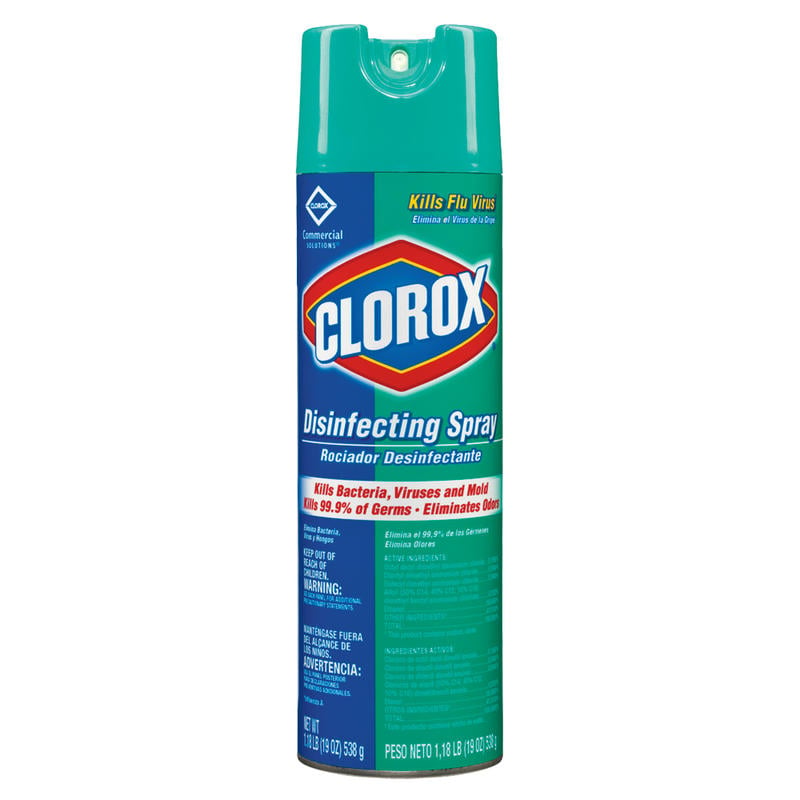 Clorox Disinfecting Spray, Fresh Scent, 19 Oz Bottle (Min Order Qty 7) MPN:38504