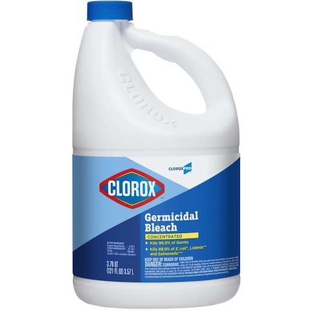 121 oz Jug Germicidal Bleach, Ready to Use, Unscented, 3 PK MPN:30966