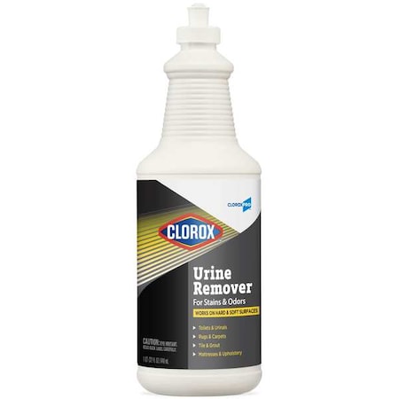 Urine Remover, 32 oz. Bottle, Unscented, Clear MPN:31415