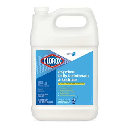 Disinfectant Cleaner, Jug, Unscented, 4 PK MPN:31651