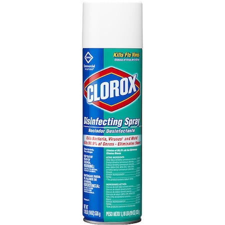 Disinfectant Spray, 19 oz. Aerosol Can, Unscented, 12 PK MPN:38504