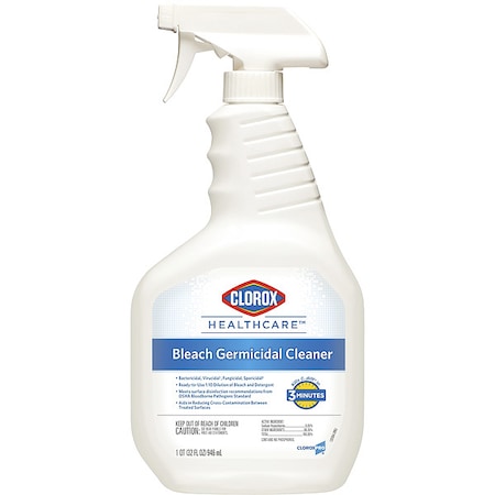 Cleaner and Disinfectant, 32 oz. Trigger Spray Bottle, Unscented, 6 PK MPN:68970