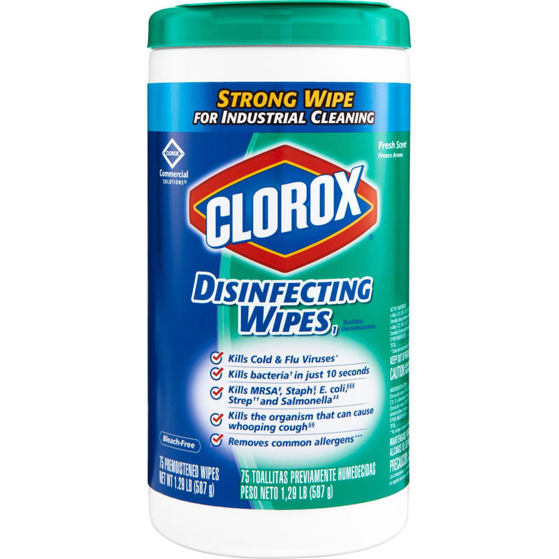 CloroxPro Disinfecting Wipes, Pack Of 75 Wipes, 15949PL MPN:15949PL