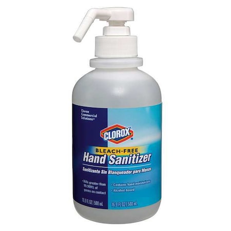 CLOROX 500 mL Fresh Clean Hand Sanitizer, PK12 MPN:02176