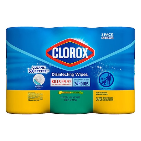 Bleach Free Wipes, Citrus Blend MPN:30208