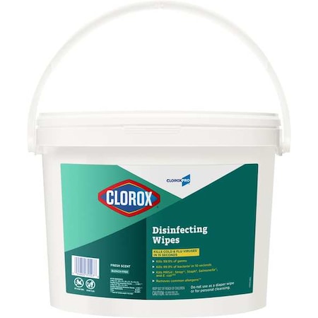 Disinfecting Wipes, Canister, 7 x 7