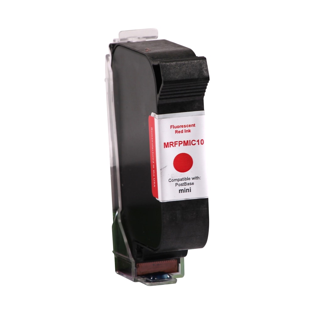 Clover Imaging Group MRFPMIC10 (PMIC10) Remanufactured Fluorescent Red Postage Meter Ink Cartridge MPN:MRFPMIC10