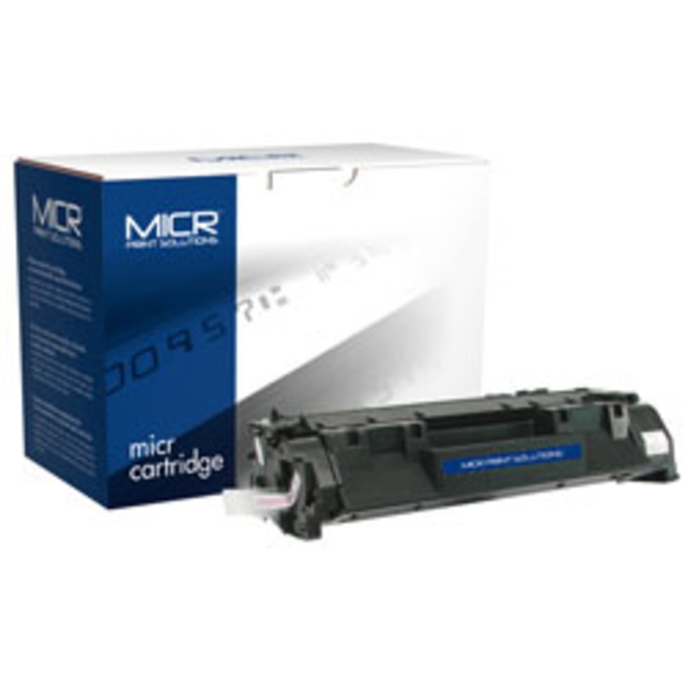 MICR Print Solutions Black High Yield MICR Toner Cartridge Replacement For HP 05X, CE505X, MCR05XM MPN:05XM