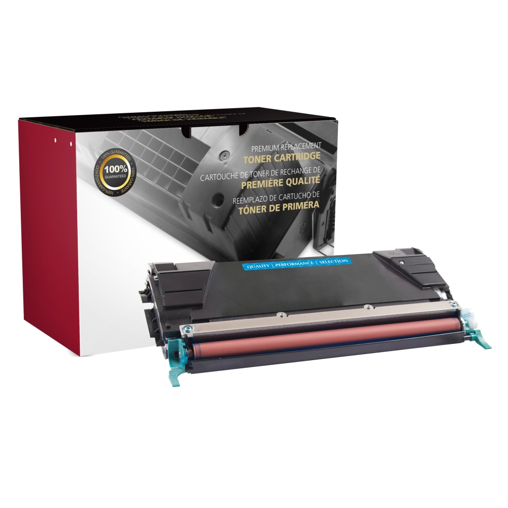 Office Depot Remanufactured Cyan High Yield Toner Cartridge Replacement For Lexmark C736, ODC736C MPN:200745P