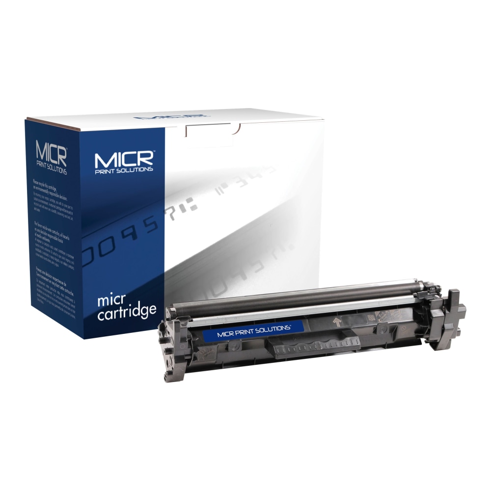 MICR Print Solutions Remanufactured Black MICR Toner Cartridge Replacement For HP 17A, MCR17AM MPN:MCR17AM