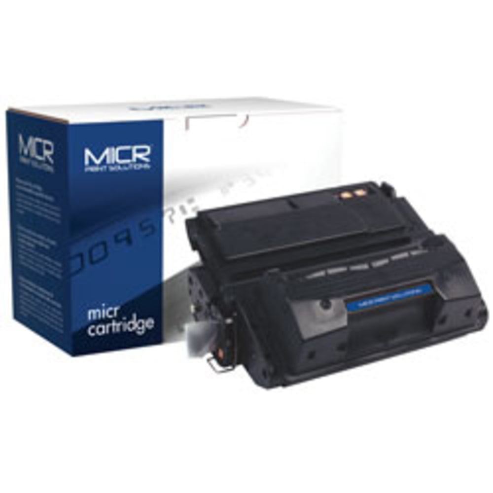MICR Print Solutions Black High Yield MICR Toner Cartridge Replacement For HP 42X, Q5942X, MCR42XM MPN:MCR42XM