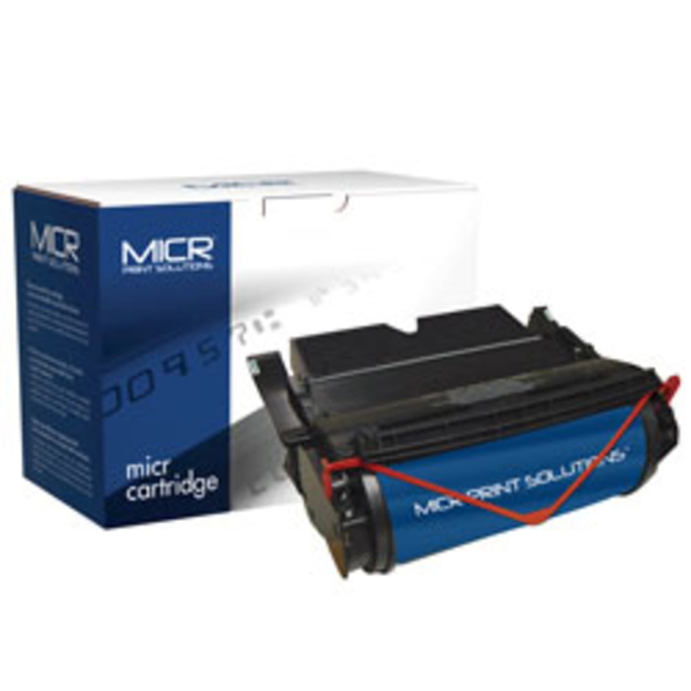 MICR Print Solutions Black Extra-High Yield MICR Toner Cartridge Replacement For Lexmark 12A6835, MCR522LM MPN:MCR522LM
