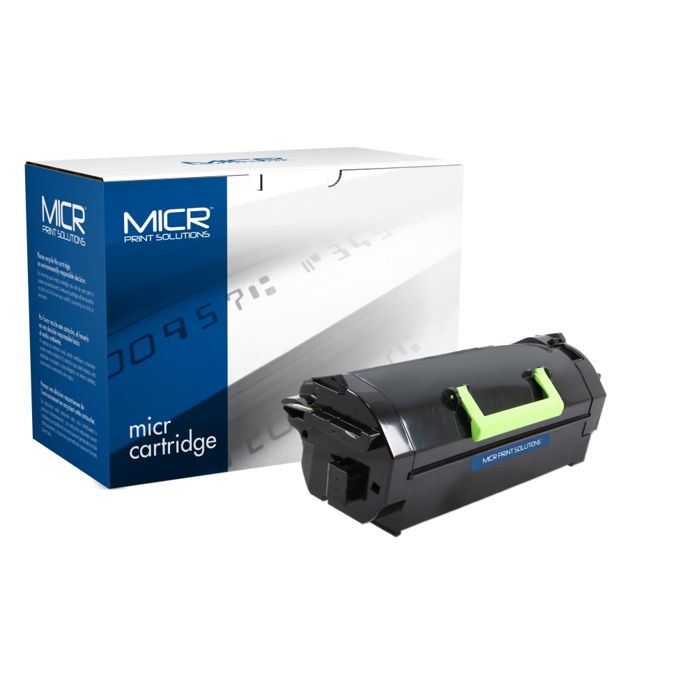 MICR Print Solutions Remanufactured Black MICR Toner Cartridge Replacement For Lexmark MS817, MCR817M MPN:MCR817M