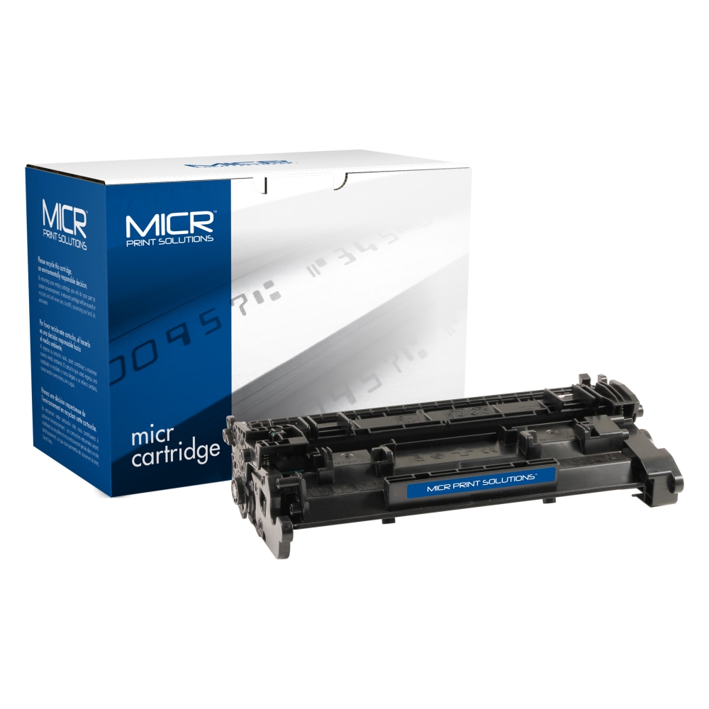 MICR Print Solutions Remanufactured Black MICR Toner Cartridge Replacement For HP 89A, CF289A, MCR89AM MPN:MCR89AM