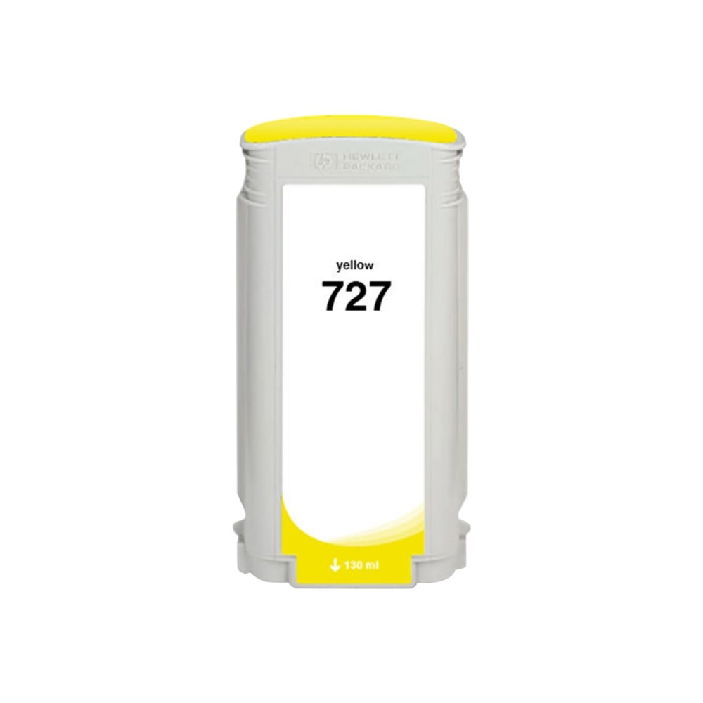Clover Imaging Group Wide Format - 130 ml - yellow - compatible - box - ink cartridge (alternative for: HP 727, HP B3P21A) - - WH727Y MPN:WH727Y