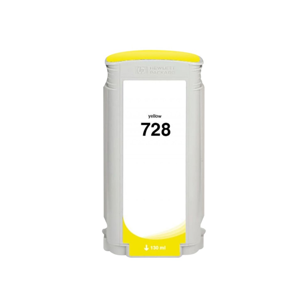 Clover Imaging Group Wide Format - 130 ml - yellow - compatible - box - ink cartridge (alternative for: HP 728, HP F9J65A) - non-OEM - - WH728SY MPN:WH728SY