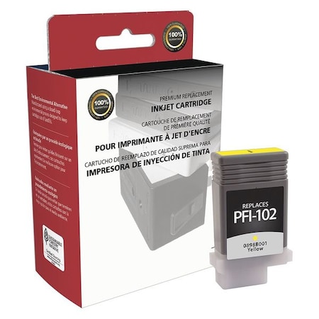 Ink Cartridge, Yellow, Remanufactured MPN:CIG-0898B001