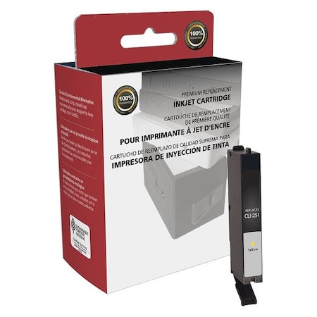 Ink Cartridge, Yellow, Remanufactured MPN:CIG-6516B001