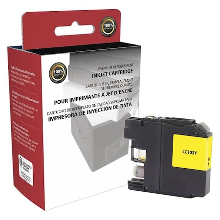 Ink Cartridge, Yellow, Remanufactured MPN:CIG-LC103Y