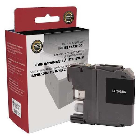 Ink Cartridge, Black, Remanufactured MPN:CIG-LC203BK