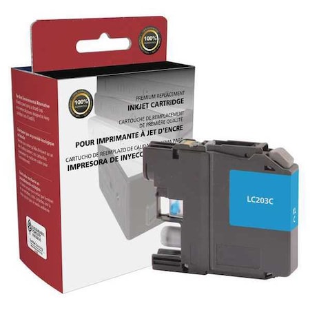Ink Cartridge, Cyan, Remanufactured MPN:CIG-LC203C